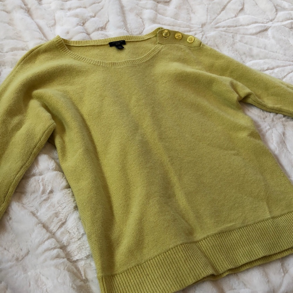 Yellow Ann Taylor Sweater